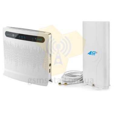 4G 3G WiFi роутер Huawei B593 + кімнатна MIMO антена — GSM Sota